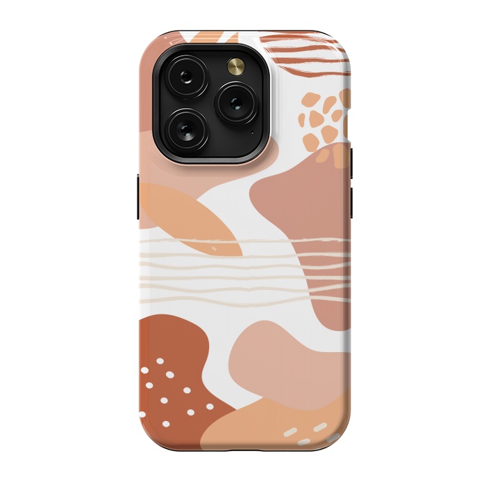 iPhone 15 Pro StrongFit Terracotta earth by Martina