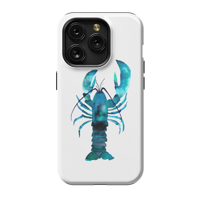iPhone 15 Pro StrongFit Blue Lobster by Amaya Brydon