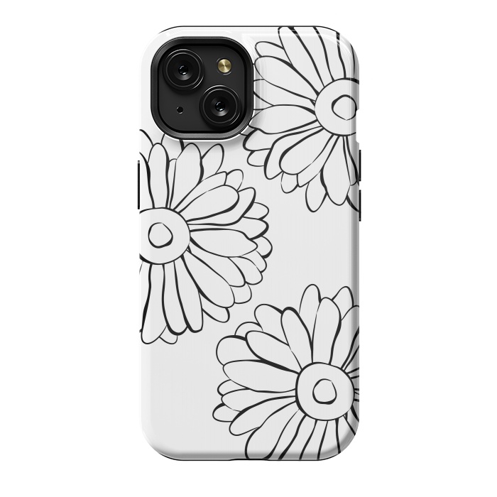 iPhone 15 StrongFit Boho Flowers by Martina