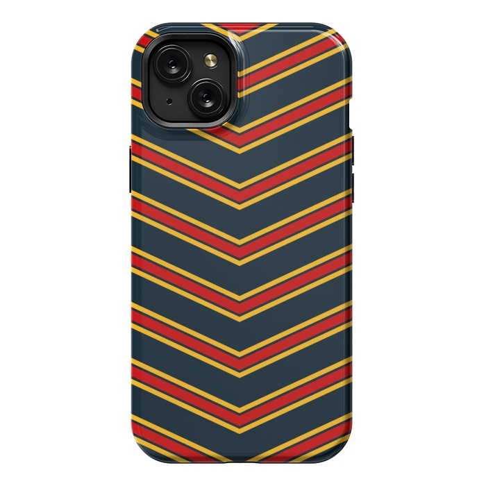 iPhone 15 Plus StrongFit Reflective Chevrons by TMSarts