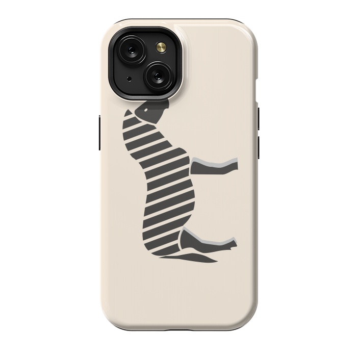 iPhone 15 StrongFit Zebra Cross by Creativeaxle