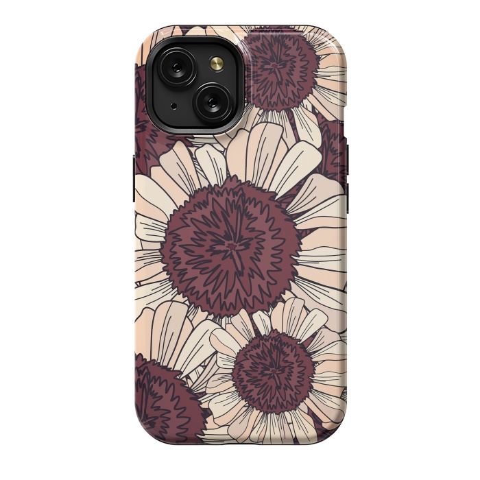 iPhone 15 StrongFit Autumn flowers by Steve Wade (Swade)