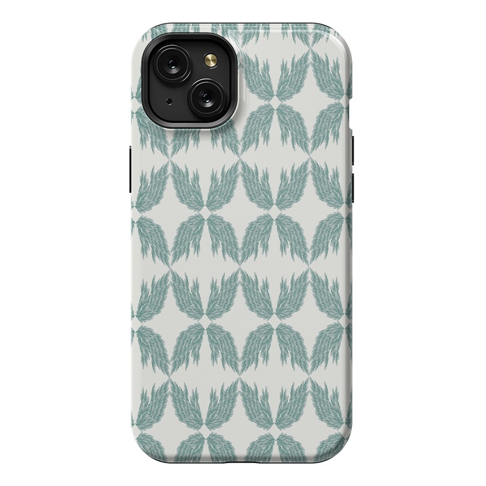 iPhone 15 Plus StrongFit Wings S.Gr. by Joanna Vog