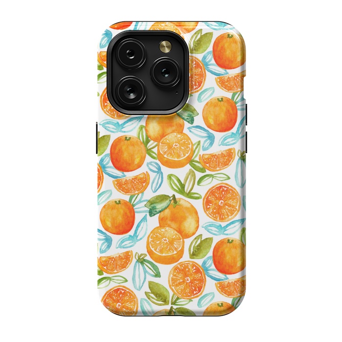 iPhone 15 Pro StrongFit Oranges  by Tigatiga