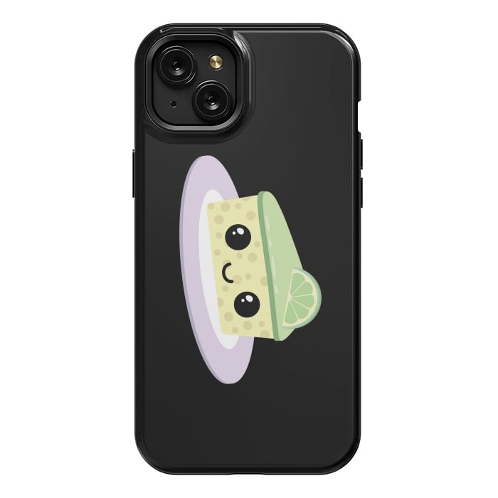 iPhone 15 Plus StrongFit Lime cheesecake by Laura Nagel