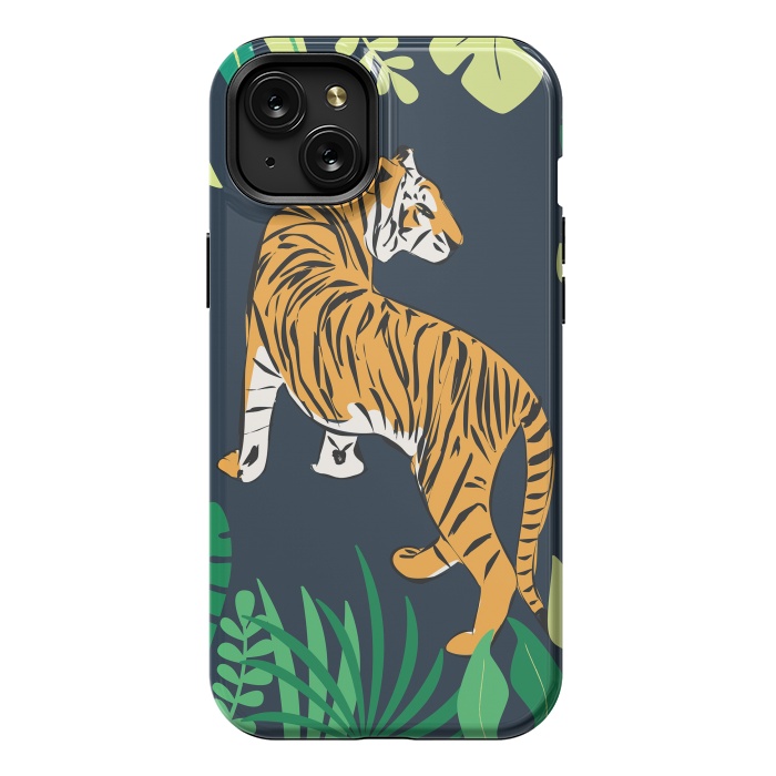 iPhone 15 Plus StrongFit Tiger 015 by Jelena Obradovic
