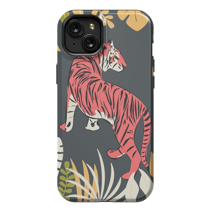 iPhone 15 Plus StrongFit Tiger 016 by Jelena Obradovic