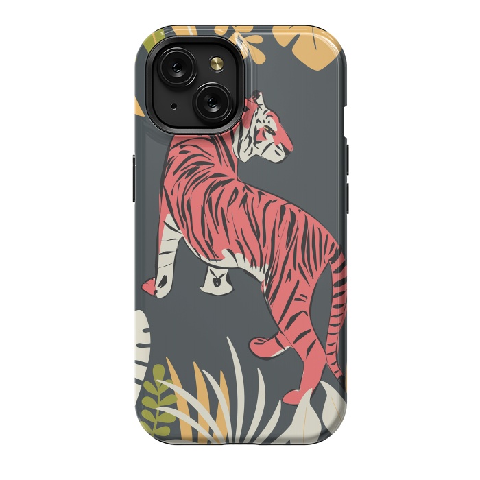 iPhone 15 StrongFit Tiger 016 by Jelena Obradovic