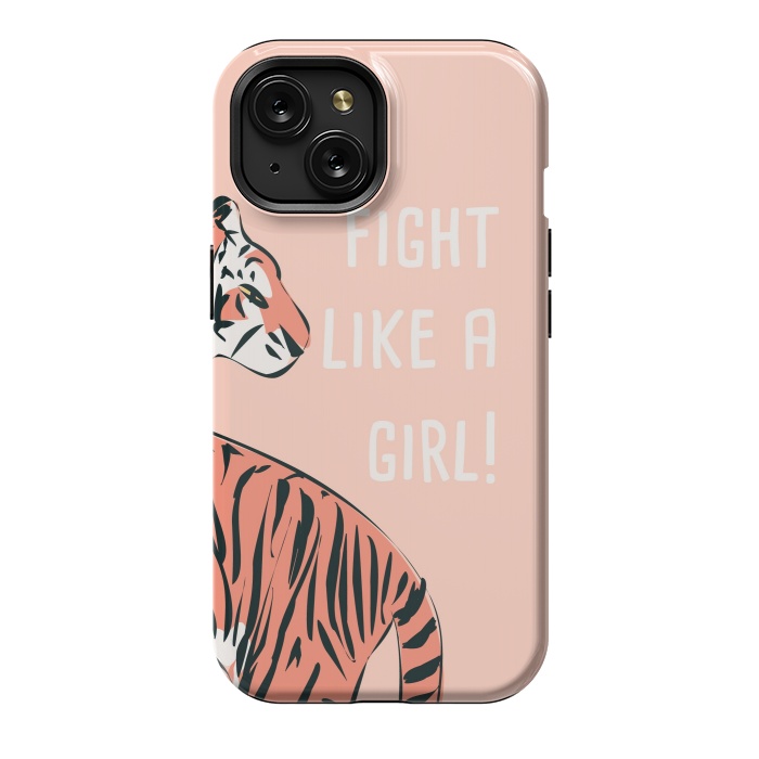 iPhone 15 StrongFit Fight like a girl by Jelena Obradovic