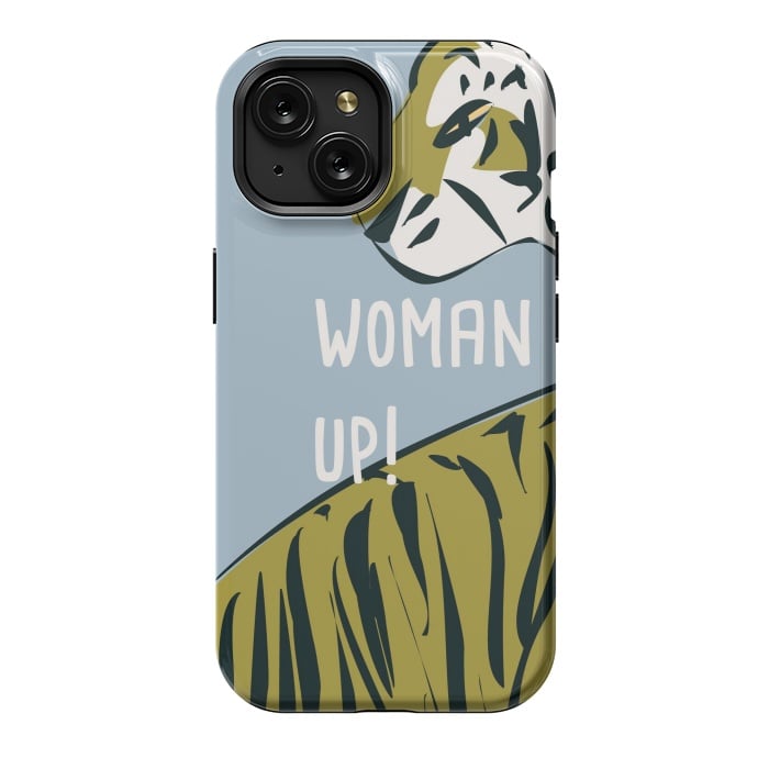 iPhone 15 StrongFit Woman up by Jelena Obradovic