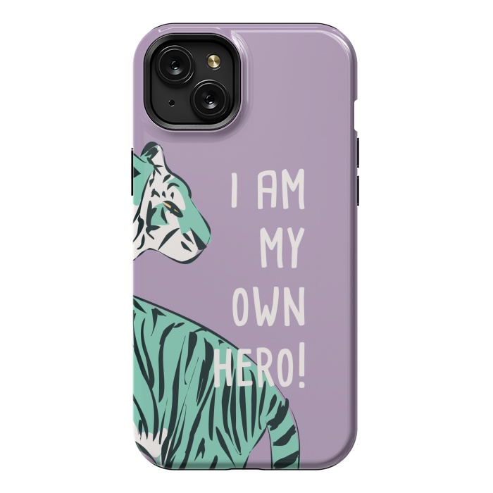 iPhone 15 Plus StrongFit I am my own hero by Jelena Obradovic