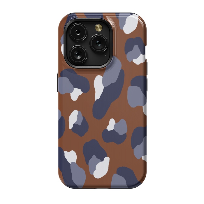 iPhone 15 Pro StrongFit Modern Brown by Joanna Vog