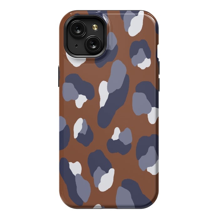 iPhone 15 Plus StrongFit Modern Brown by Joanna Vog