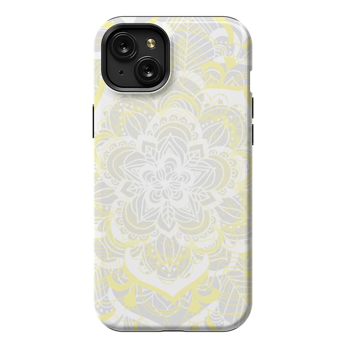 iPhone 15 Plus StrongFit Woven Fantasy by Tangerine-Tane