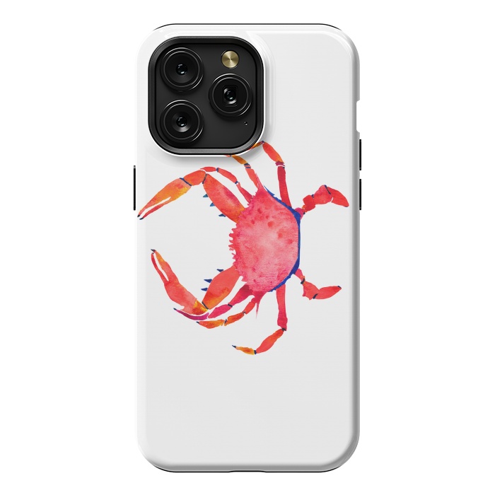 iPhone 15 Pro Max StrongFit Red Crab by Amaya Brydon
