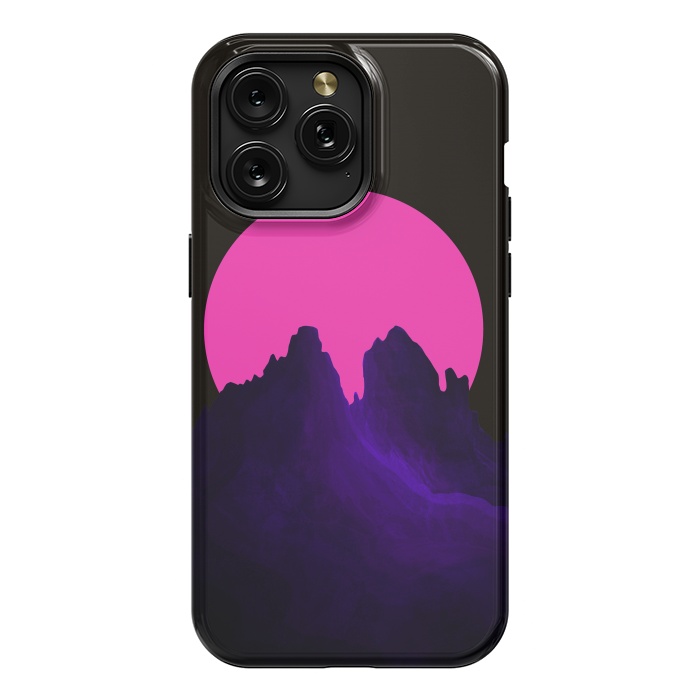 iPhone 15 Pro Max StrongFit The great pink moon by Steve Wade (Swade)