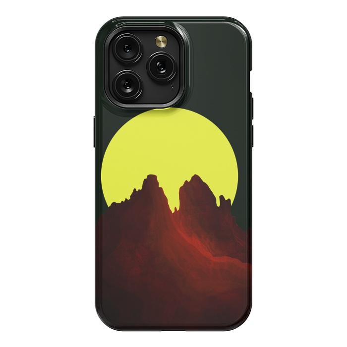 iPhone 15 Pro Max StrongFit The great yellow moon by Steve Wade (Swade)