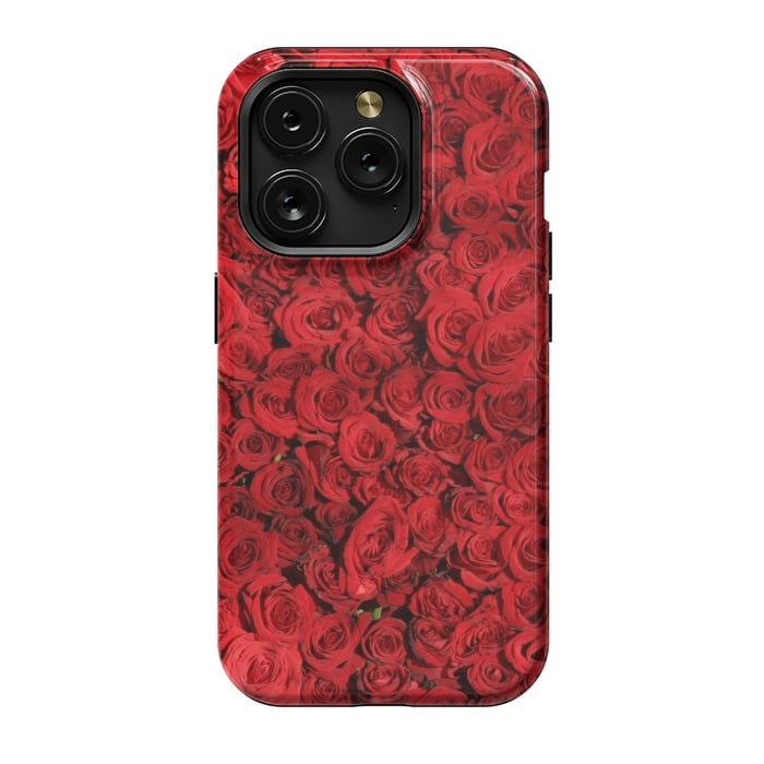 iPhone 15 Pro StrongFit Red Roses by Winston
