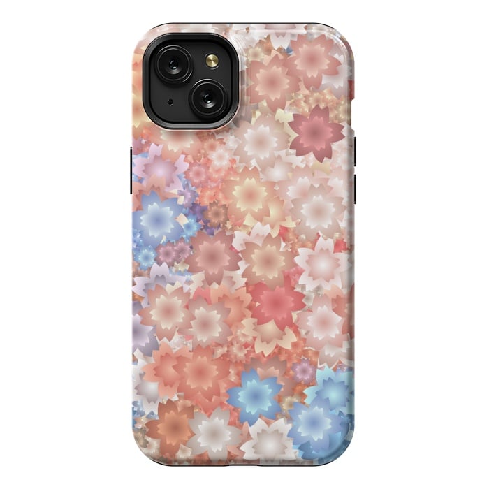 iPhone 15 Plus StrongFit Flowers flames by Winston