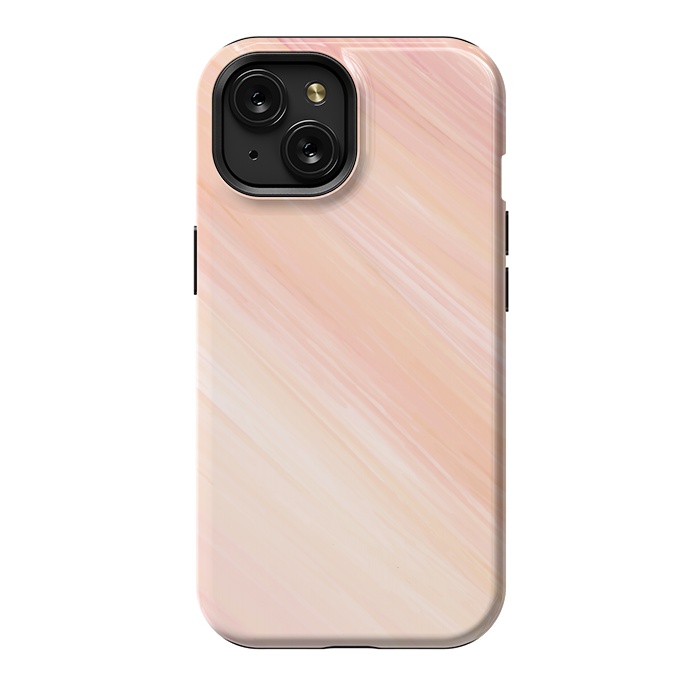 iPhone 15 StrongFit orange pink shades 2 by MALLIKA