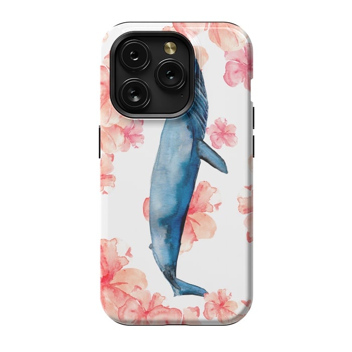 iPhone 15 Pro StrongFit Floral Sea by Amaya Brydon