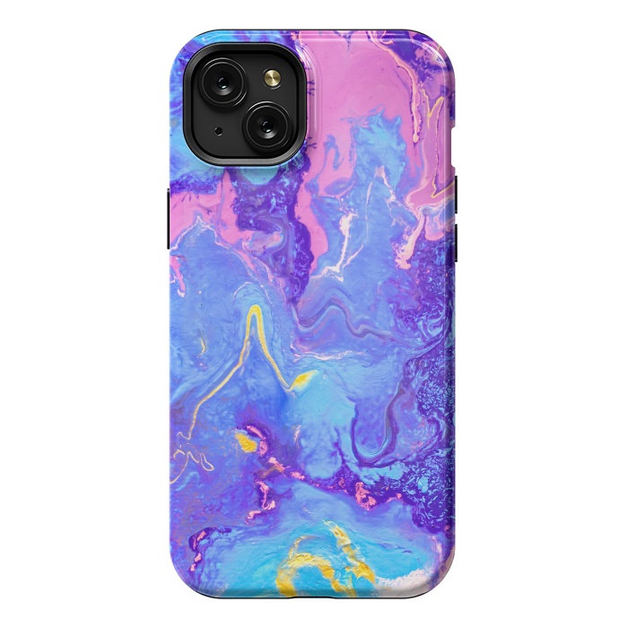 iPhone 15 Plus StrongFit Colorful Modern Art by ArtsCase