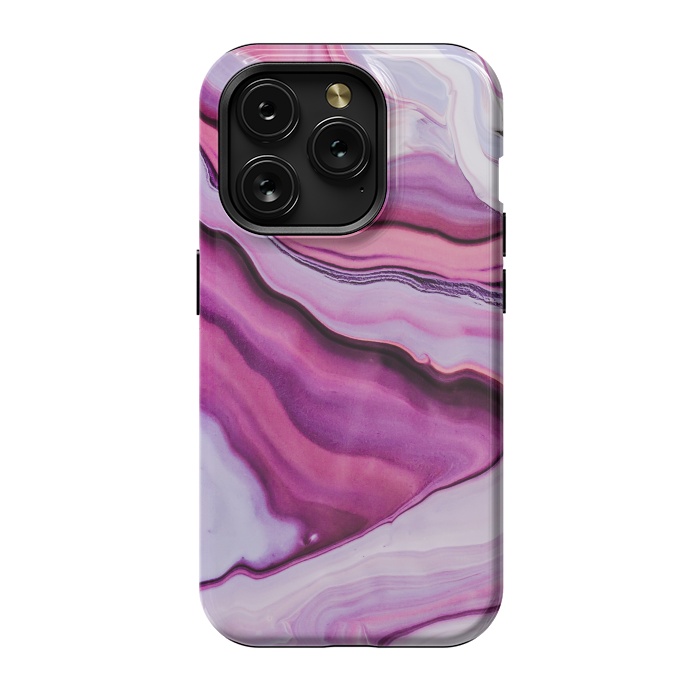 iPhone 15 Pro StrongFit Fluid Liquid Marble by ArtsCase