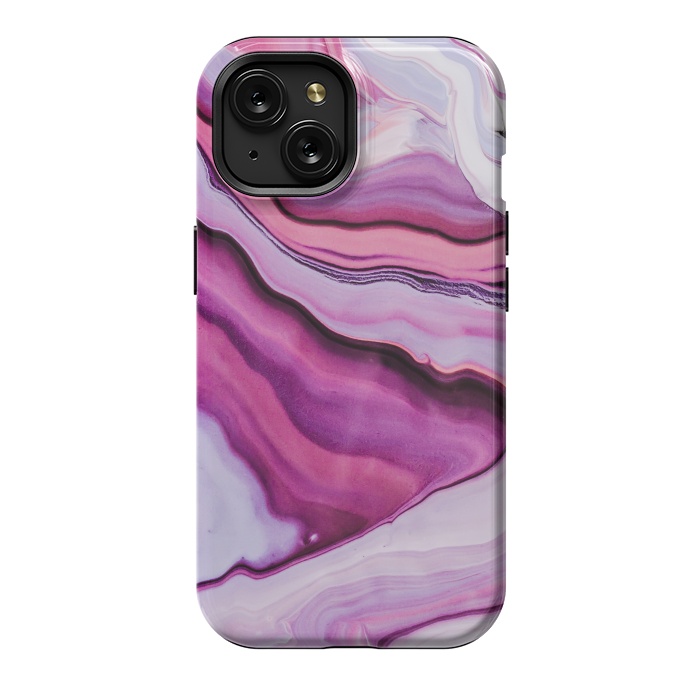 iPhone 15 StrongFit Fluid Liquid Marble by ArtsCase