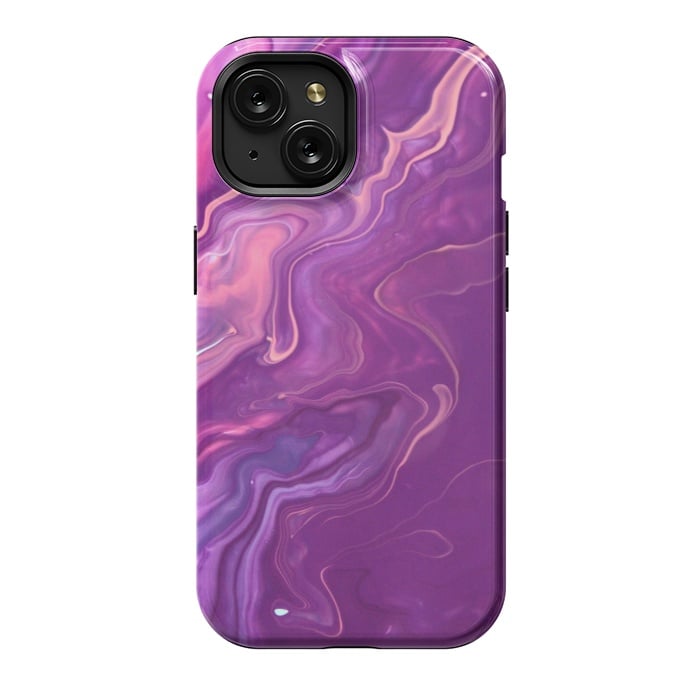 iPhone 15 StrongFit Liquid Marble II by ArtsCase
