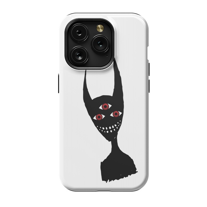 iPhone 15 Pro StrongFit Dark devil by Laura Nagel