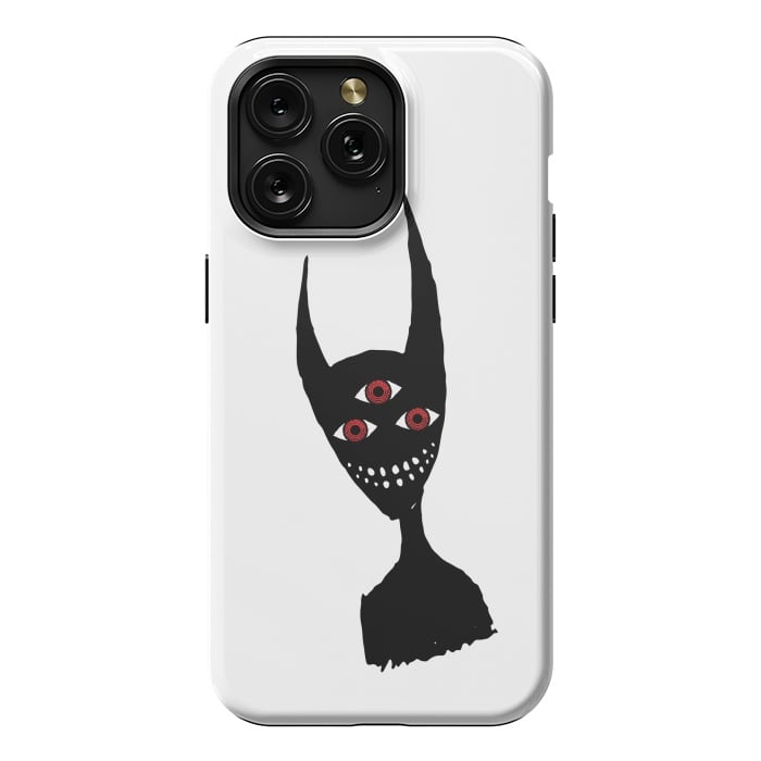 iPhone 15 Pro Max StrongFit Dark devil by Laura Nagel