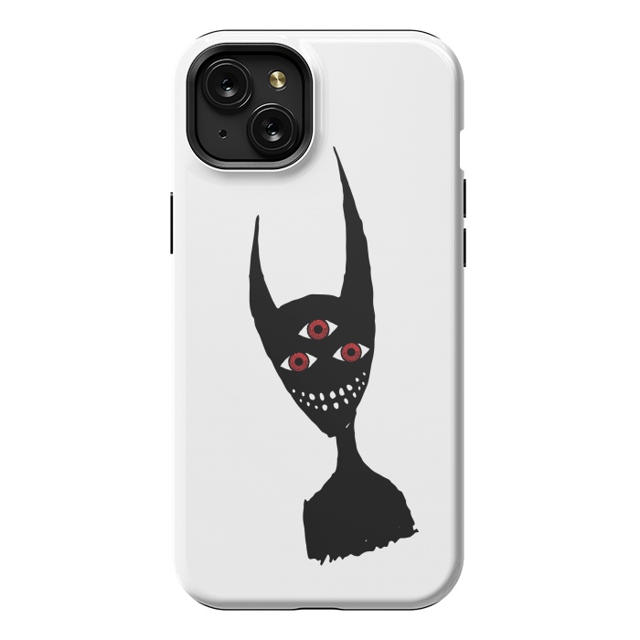 iPhone 15 Plus StrongFit Dark devil by Laura Nagel