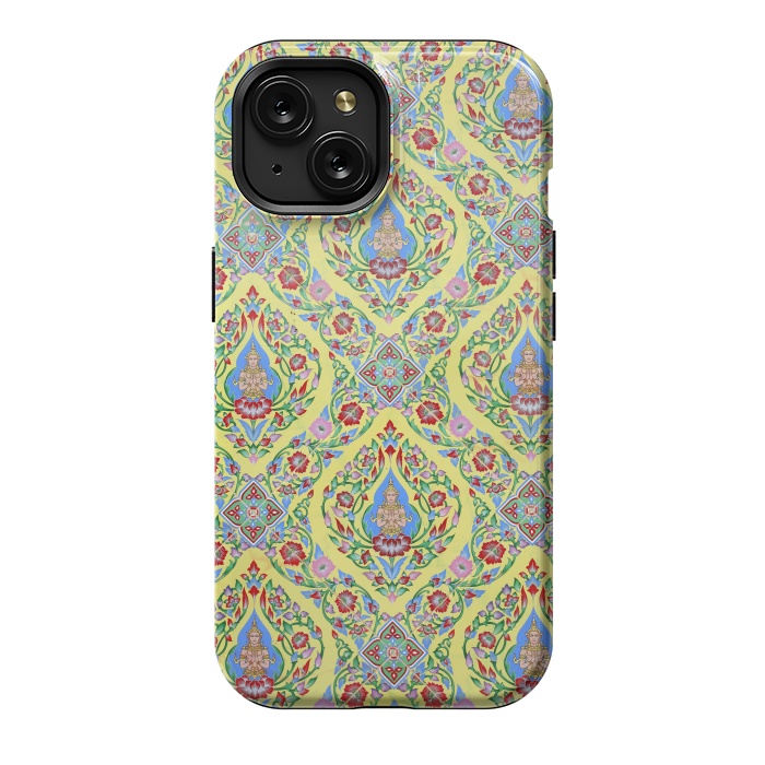 iPhone 15 StrongFit New Pattern in Mandala by ArtsCase