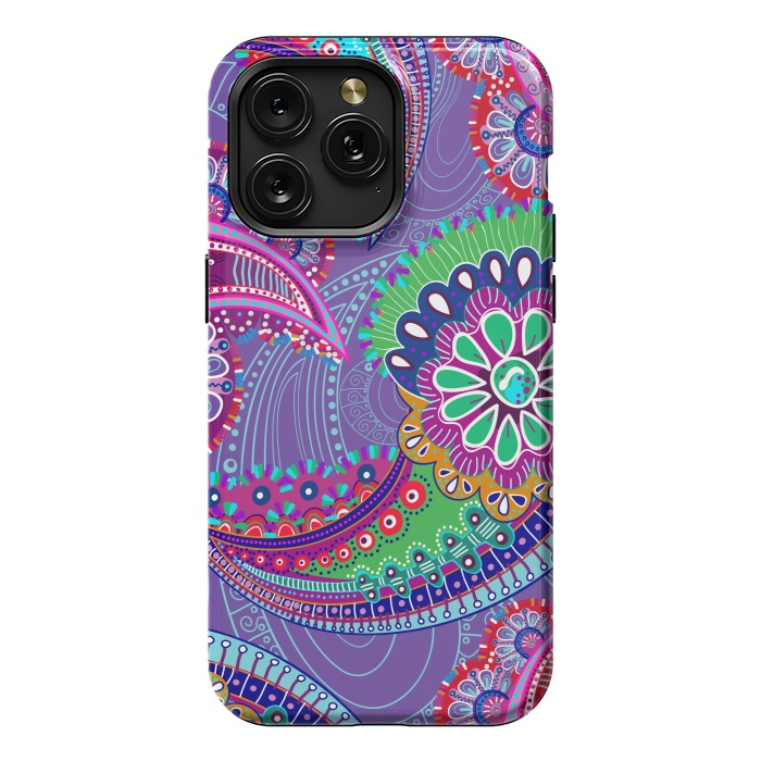 iPhone 15 Pro Max StrongFit Paisley Modern Design by ArtsCase