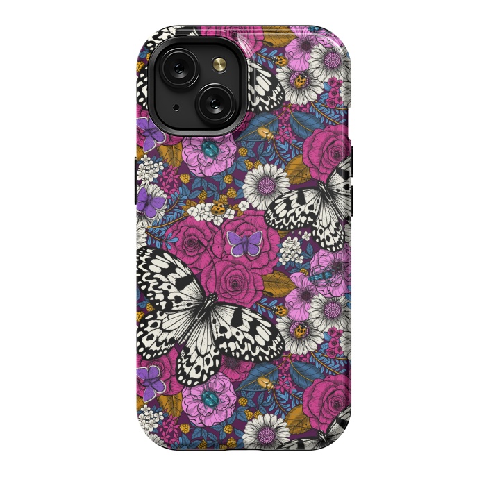 iPhone 15 StrongFit A colorful garden II by Katerina Kirilova