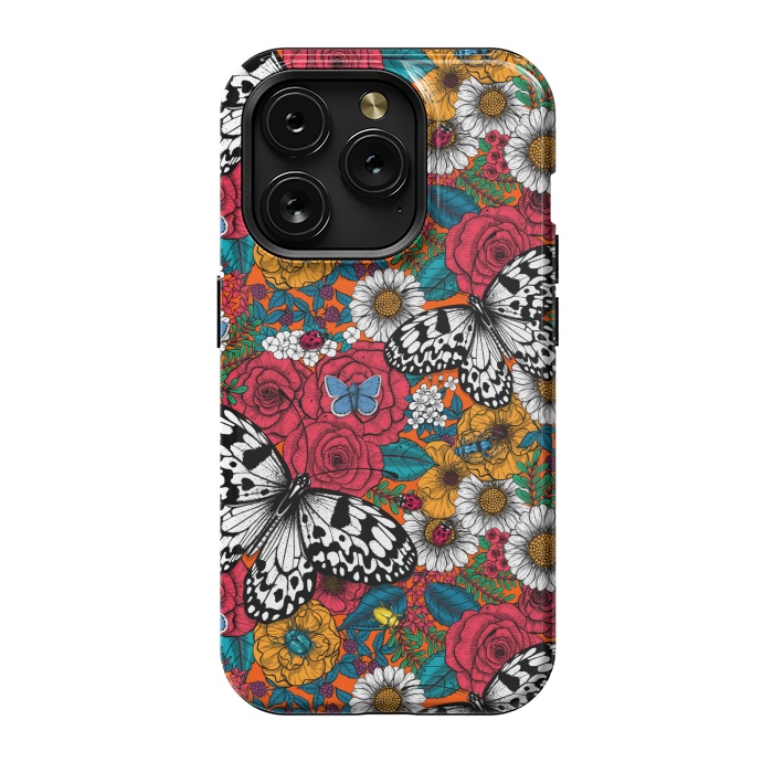 iPhone 15 Pro StrongFit A colorful garden by Katerina Kirilova