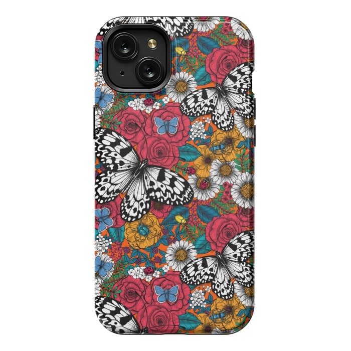 iPhone 15 Plus StrongFit A colorful garden by Katerina Kirilova
