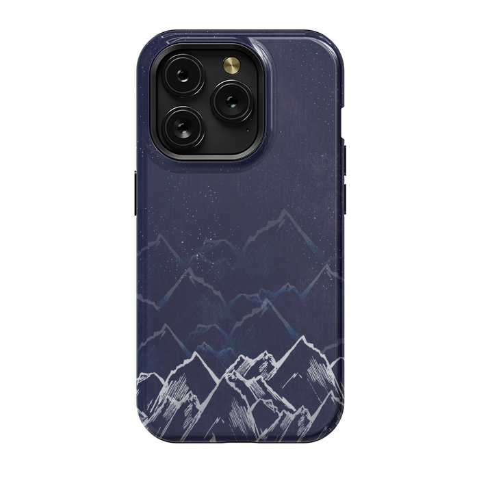 iPhone 15 Pro StrongFit Mountain Mist by Rose Halsey