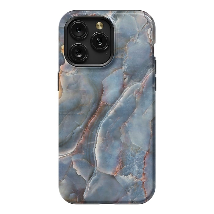 iPhone 15 Pro Max StrongFit Marble Design VIII by ArtsCase