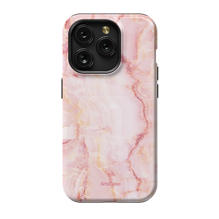 iPhone 15 Pro StrongFit Pink Salt Flats by ArtsCase