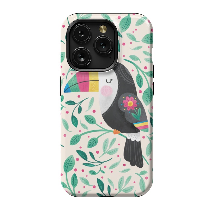 iPhone 15 Pro StrongFit Cheeky Toucan by Noonday Design