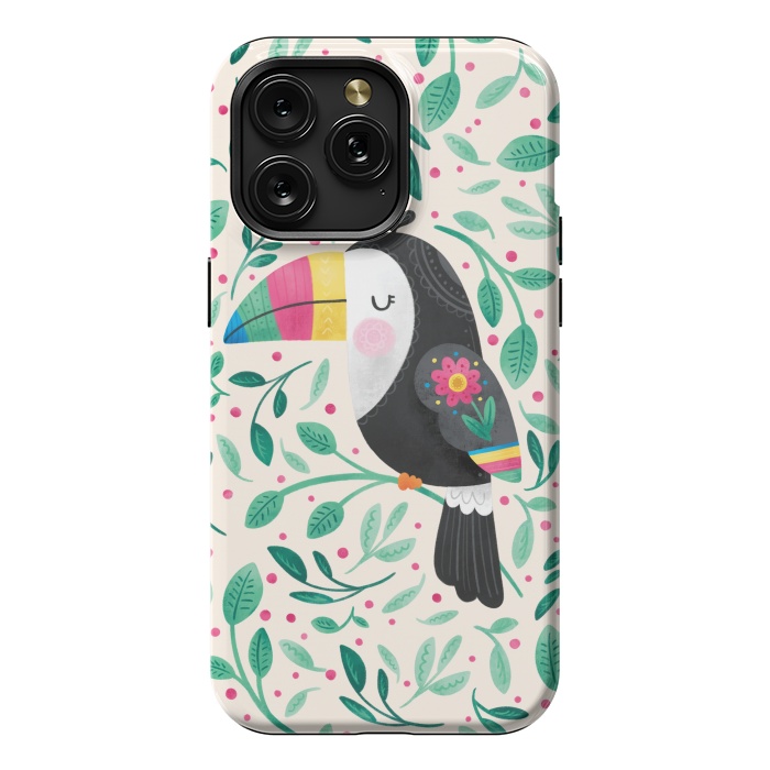 iPhone 15 Pro Max StrongFit Cheeky Toucan by Noonday Design