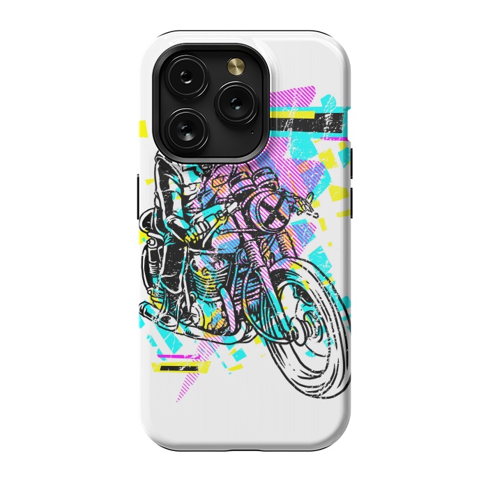 iPhone 15 Pro StrongFit Pop Biker by Afif Quilimo
