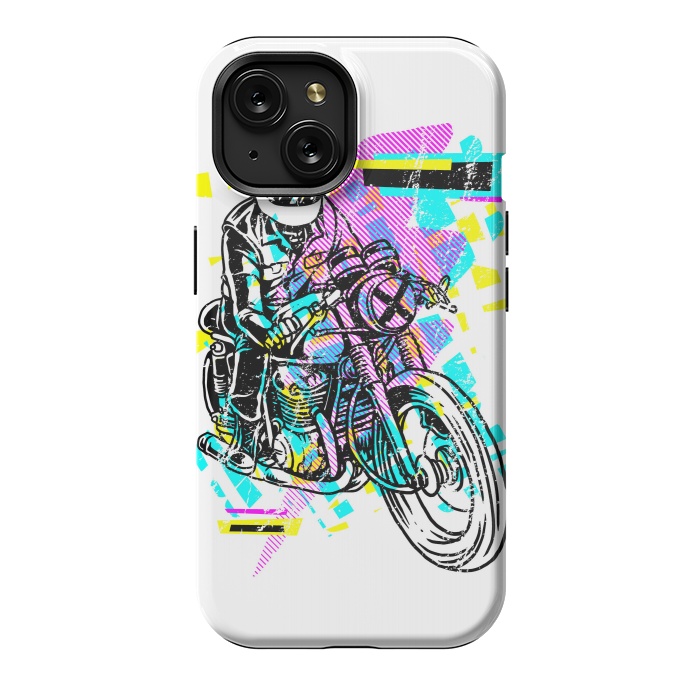 iPhone 15 StrongFit Pop Biker by Afif Quilimo
