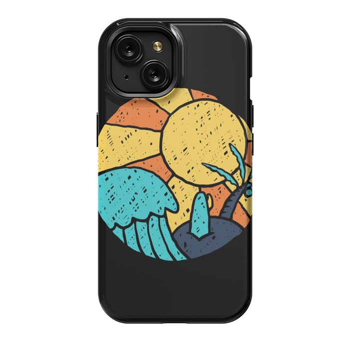 iPhone 15 StrongFit Beach Vibes by Afif Quilimo