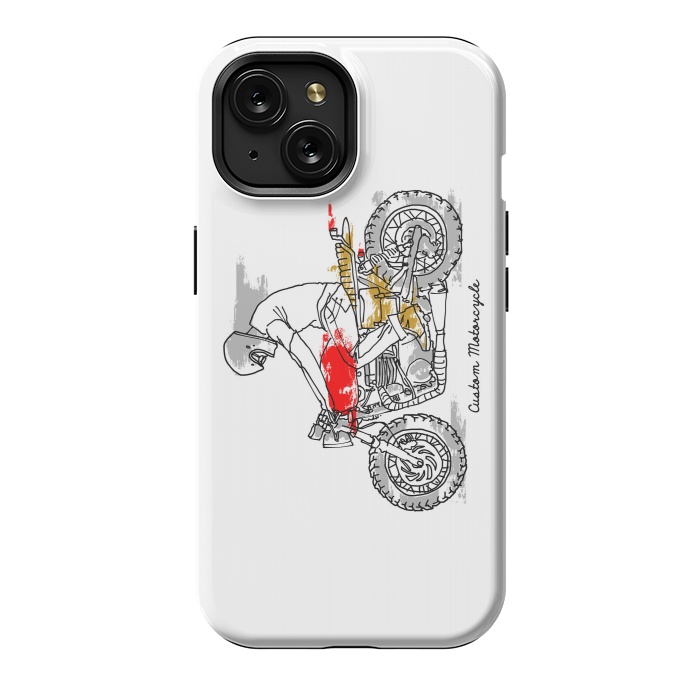 iPhone 15 StrongFit Custom Motorcycle by Afif Quilimo