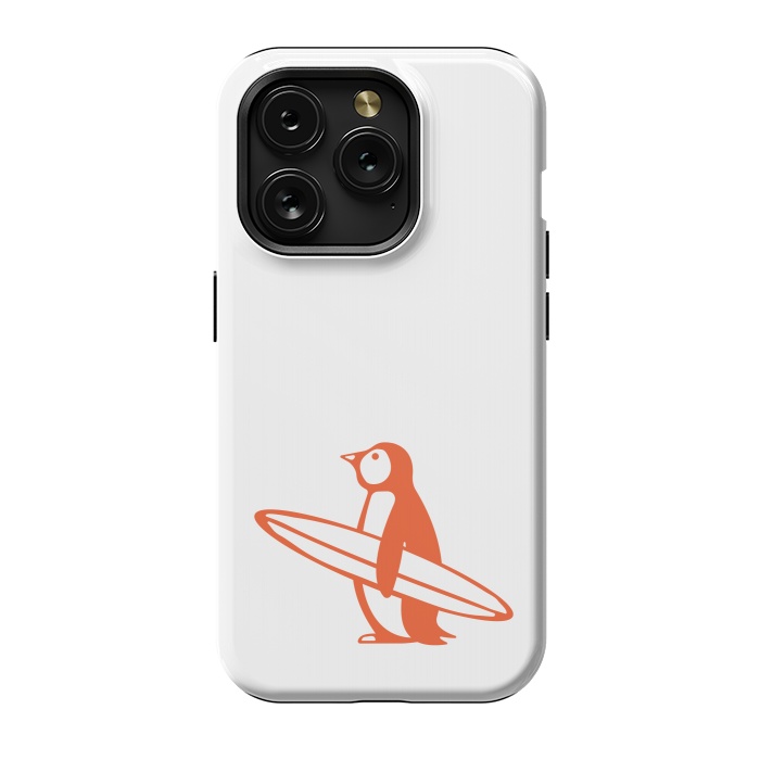 iPhone 15 Pro StrongFit SURF PENGUIN by Arif Rahman