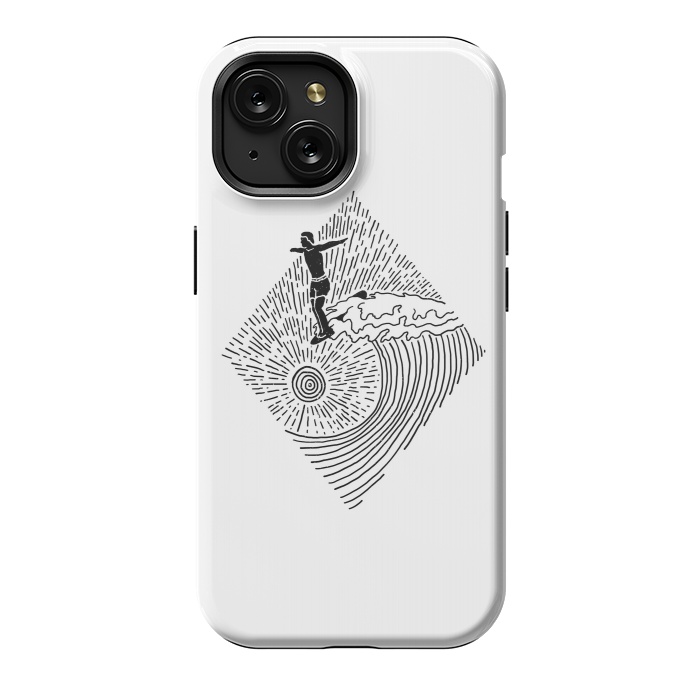 iPhone 15 StrongFit Surf Nose for white by Afif Quilimo