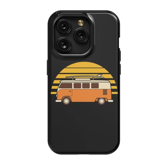 iPhone 15 Pro StrongFit Sunset Van by Afif Quilimo
