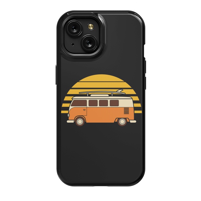 iPhone 15 StrongFit Sunset Van by Afif Quilimo
